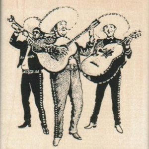 Mariachi Band 2 3/4 x 2 3/4-0