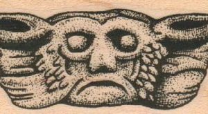 Gargoyle Face 1 1/4 x 2 1/2-0