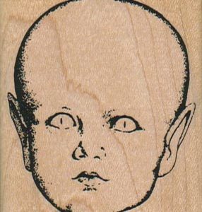 Alien Baby 2 x 2 1/4-0