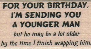 For Your Birthday 1 1/4 x 2 1/4-0