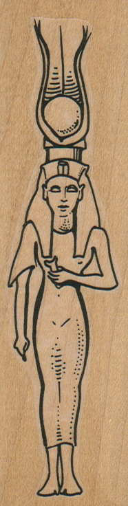 Egyptian Statue Woman 1 1/2 x 5