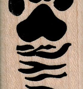 PawPrint 1 x 1 3/4-0