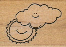 Sun & Cloud 1 1/2 x 1 3/4-0