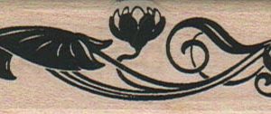 Art Nouveau Water Lily 1 x 2 1/2-0