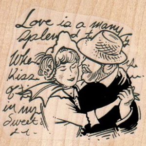 Love Is A Many Splendored 2 1/2 x 2 1/4-0