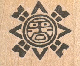 Mayan Symbol 1 1/2 x 1 1/4