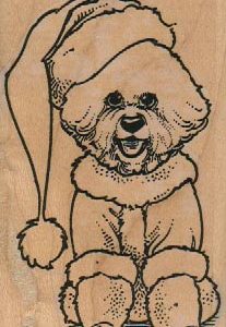 Santa Bichon 2 1/4 x 3 1/2-0