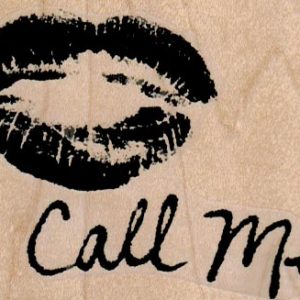 Call Me Lips 3 1/4 x 2 1/4-0