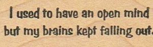 I Used To Have An Open Mind 3/4 x 2 1/2-0