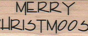 Merry Christmoose 1 x 2 3/4-0