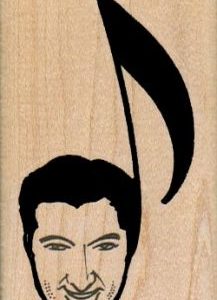 Liberace Musical Note 1 3/4 x 3-0