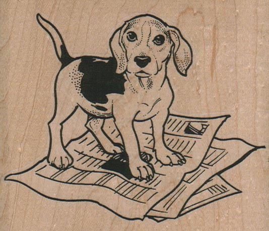 Beagle Dog - Papers 3 3/4 x 3 1/4-0