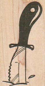 Knife Stuck In 1 1/4 x 2 1/4-0