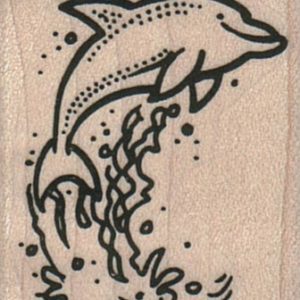 Leaping Dolphin 1 1/4 x 1 1/2-0