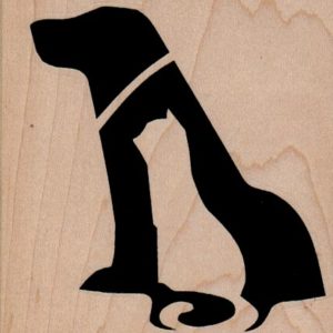 Dog And Cat Silhouette 3 x 3-0