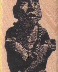 Sitting Statue 2 x 3-0