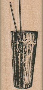 Drink With Two Straws 1 x 2 1/4-0
