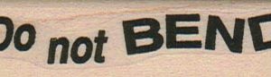 Do Not Bend 3/4 x 2 1/2-0