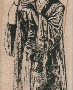 Geisha Pouring Drink 1 3/4 x 4-0