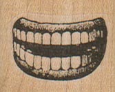 Smiling Teeth 1 1/4 x 1