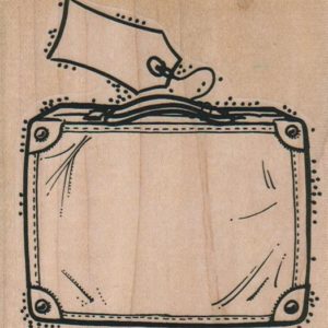 SuitCase With Tag 3 3/4 x 3 3/4-0