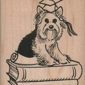 Mortar Dog On Books 2 1/2 x 3-0