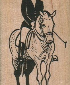 HorseWoman 1 3/4 x 3 1/4-0