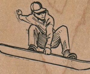 SnowBoarder 2 1/2 x 1 3/4-0