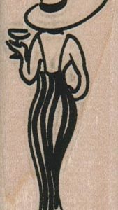 Lady With Drink 1 1/4 x 2 1/2-0