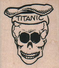 Titanic Skull 1 3/4 x 2
