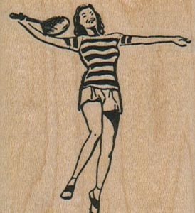 Tennis Lady 2 x 2 1/4-0