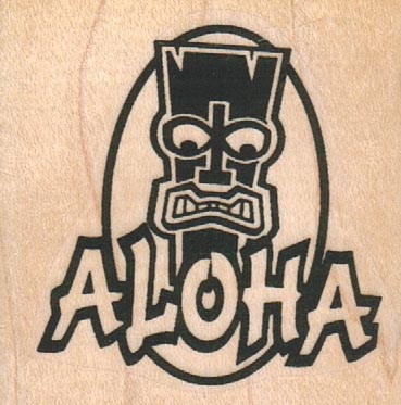 Aloha Tiki 2 x 2