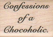 Confessions Of A Chocoholic 1 x 1 1/4