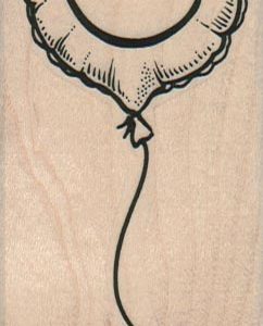 Smiley Face Balloon 1 3/4 x 3 3/4-0