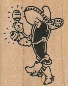 Dancing Pepper/Maracas 1 3/4 x 2 1/4-0