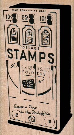 Stamp Dispenser/Large 2 1/2 x 4 1/2