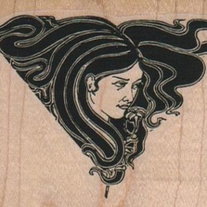 Art Nouveau Face 3 x 2 1/4-0