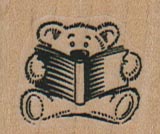 Teddy Bear Reading 1 1/4 x 1