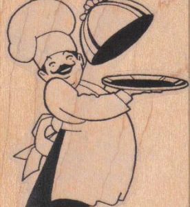 Chef Presenting 2 1/4 x 3-0