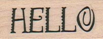 Hello 3/4 x 1 3/4