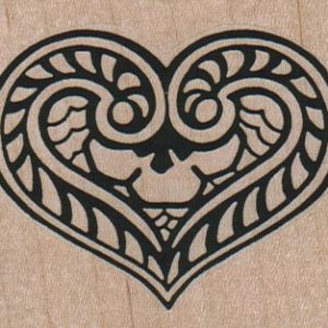 Tooled Heart 2 3/4 x 2 1/4-0