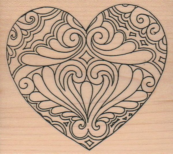 Filigree Heart (Large) 4 x 4 1/4-0