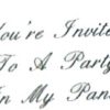You're Invited To A Party 1 x 1 1/2-0