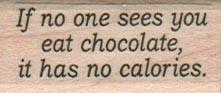 If No One Sees You Eat 3/4 x 1 1/2