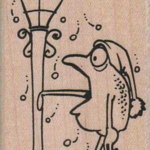 Frog Tongue Stuck To Pole 2 x 3 1/2-0