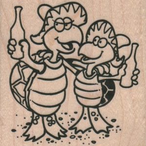 Celebrating Turtles 2 1/2 x 2 1/2-0