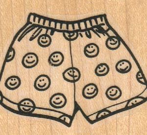 Smiley Boxer Shorts 2 x 1 1/2-0