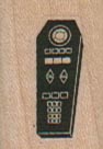 TV Remote Control 3/4 x 1-0