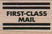 First-Class Mail 1 x 1 1/4