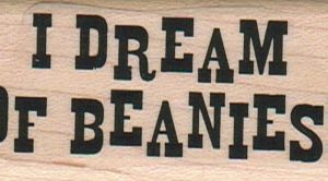 I Dream Of Beanies! 1 1/4 x 2 1/2-0
